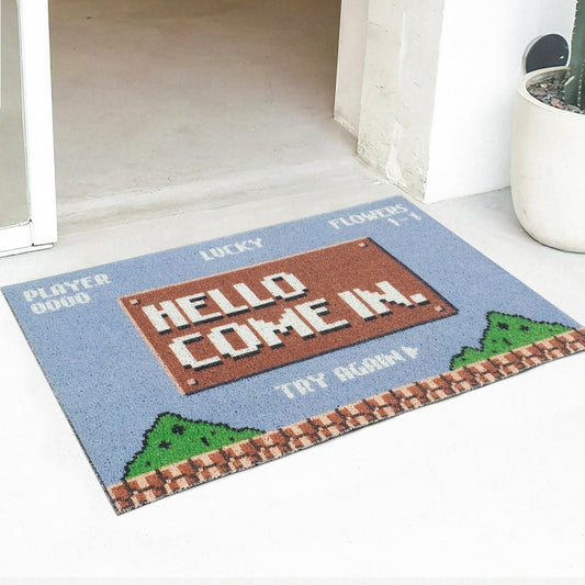 Tapis d'extérieur Hello Come In