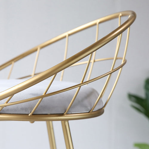 Tabouret de bar en métal Erika (lot de 2)