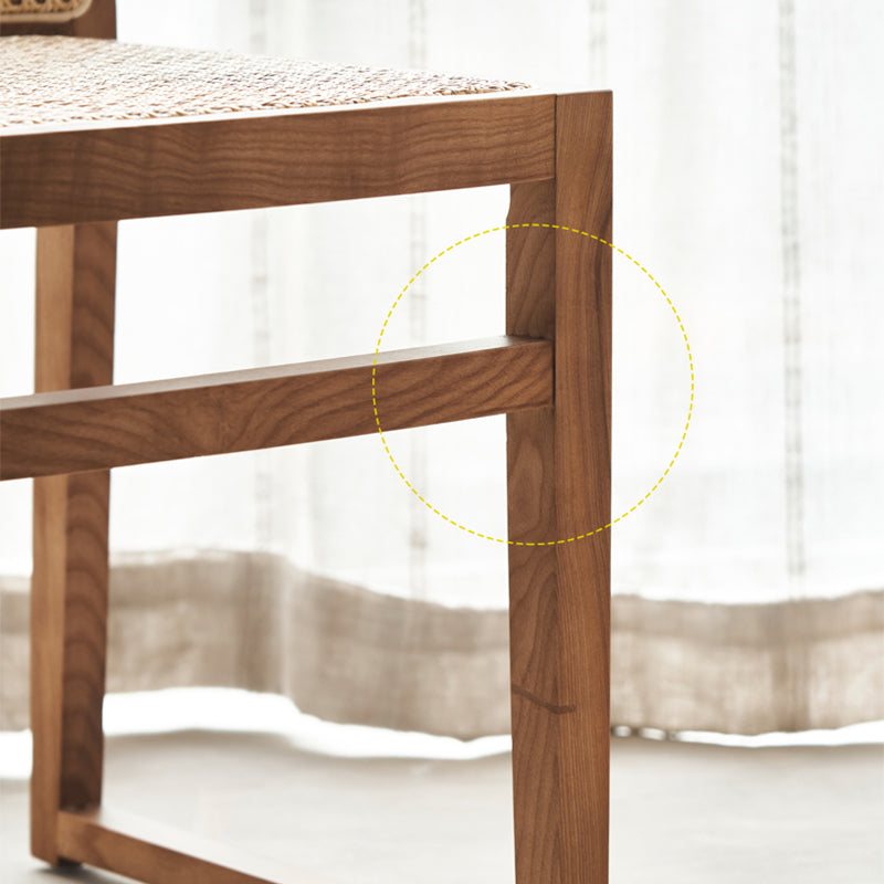 Chaise de salle à manger en rotin Diamondville (ensemble de 2)