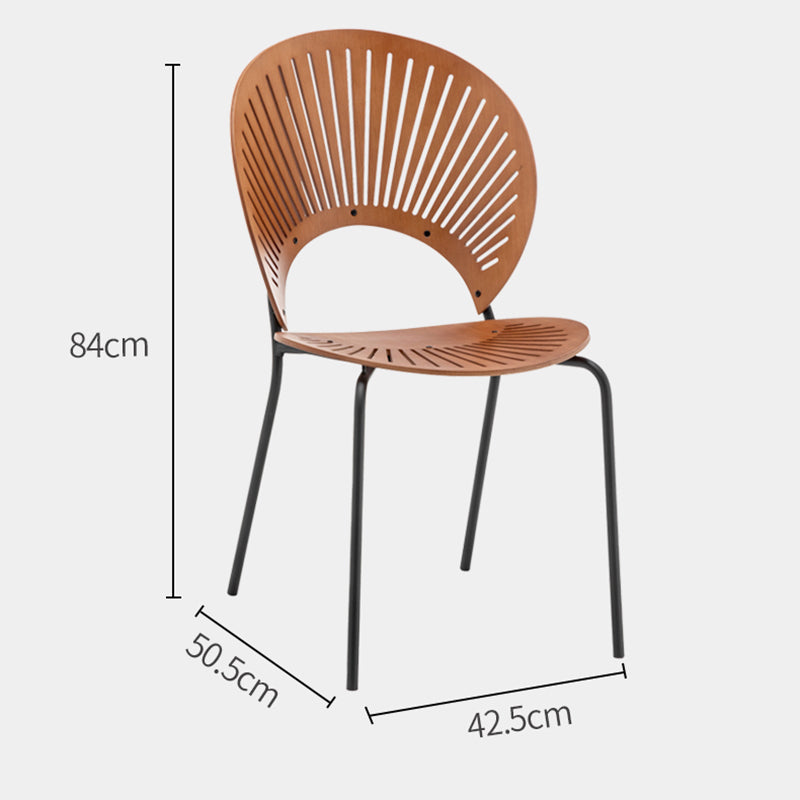 Chaise de salle à manger élégante Alonso (lot de 2)