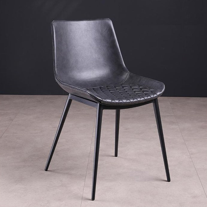 Chaise de salle à manger en cuir Everleigh (lot de 2)