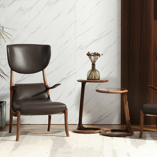 Table d'appoint en bois massif Banroft