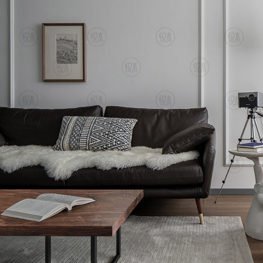 Table basse scandinave japonaise Maeve RADISSON en bois massif nordique (4 couleurs, 8 tailles)