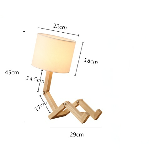 Lampe de table créative Mackenzie