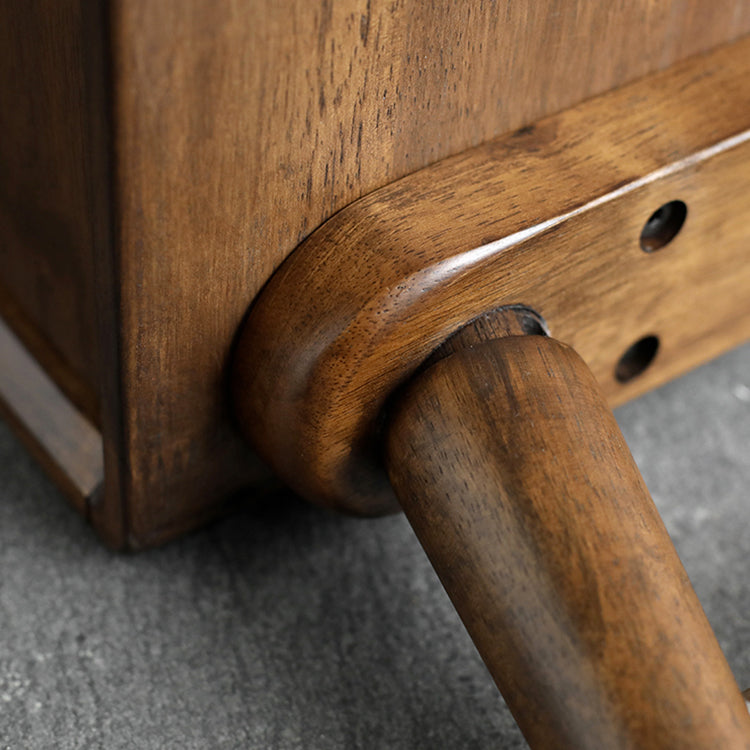 Table de chevet en bois massif Gloia