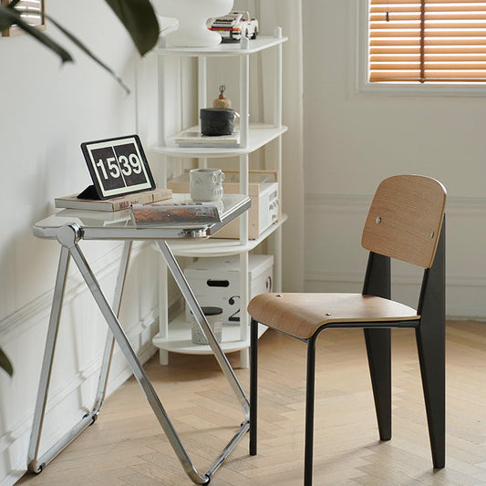 Chaise d'appoint en bois Gracey (lot de 2)