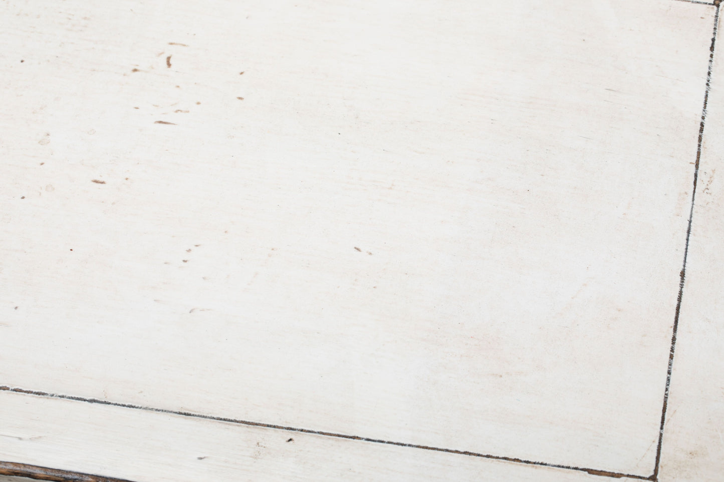 Table d'appoint de lit Dongbei blanche antique