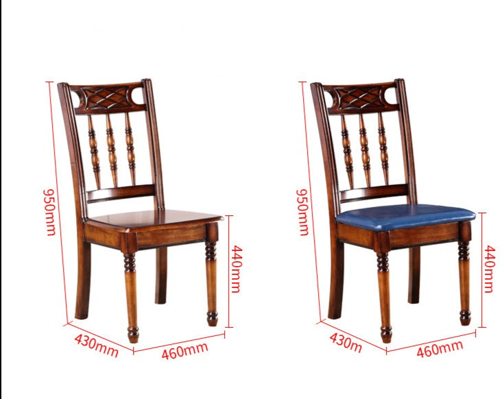 Blakely BOSTON HILTON Ensemble de table à manger de style américain italien (4 à 6 places)