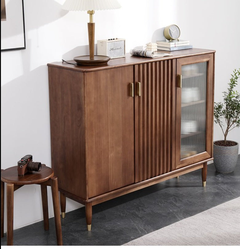 Armoire de rangement/armoire à chaussures Brandon en bois massif