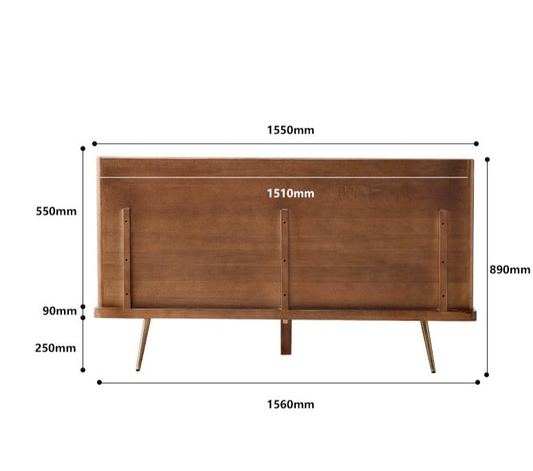 GEMMA Sweden HILTON Lit nordique de luxe en bois massif