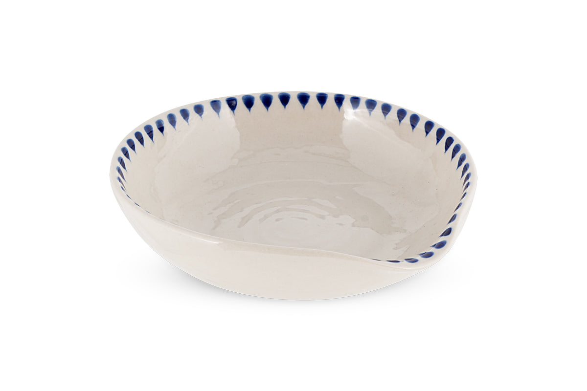 Repose-cuillère goutte indigo - Indigo