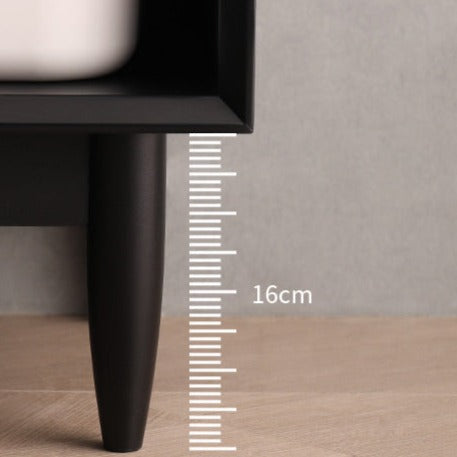 KAILANI TOKYO HILTON Bibliothèque japonaise scandinave en bois massif (4 couleurs, 3 tailles)