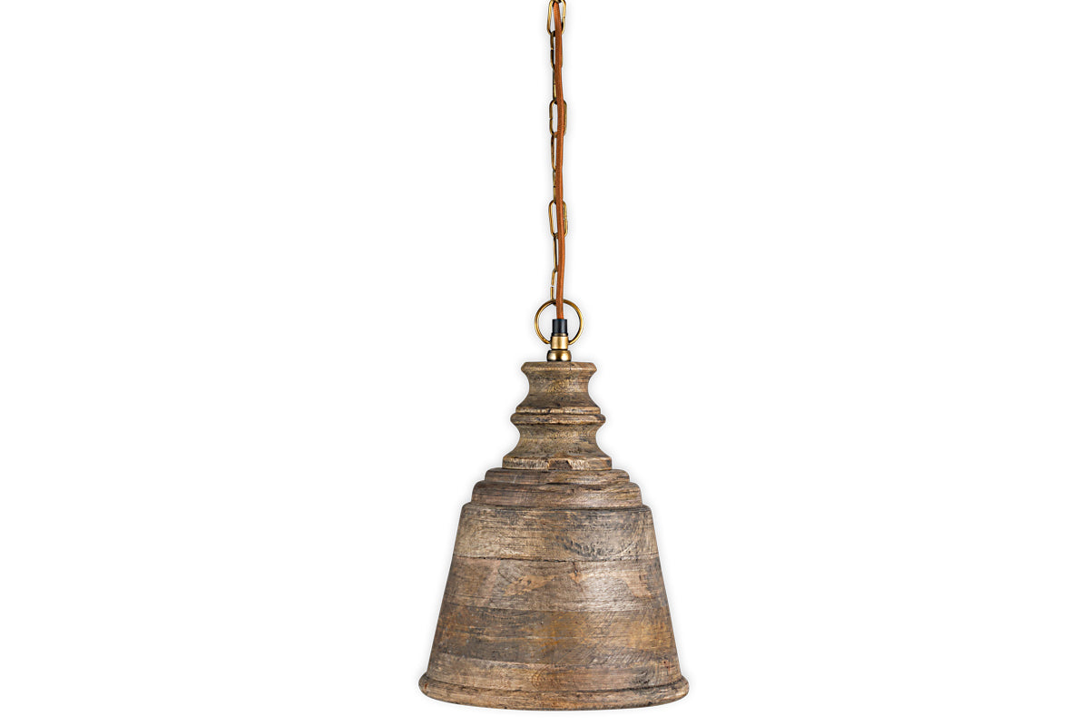 Suspension en bois de manguier Koma - Teinte frêne