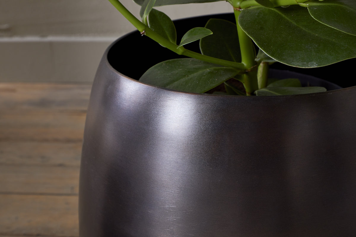 Pot de fleurs Maliki - Bronze vieilli