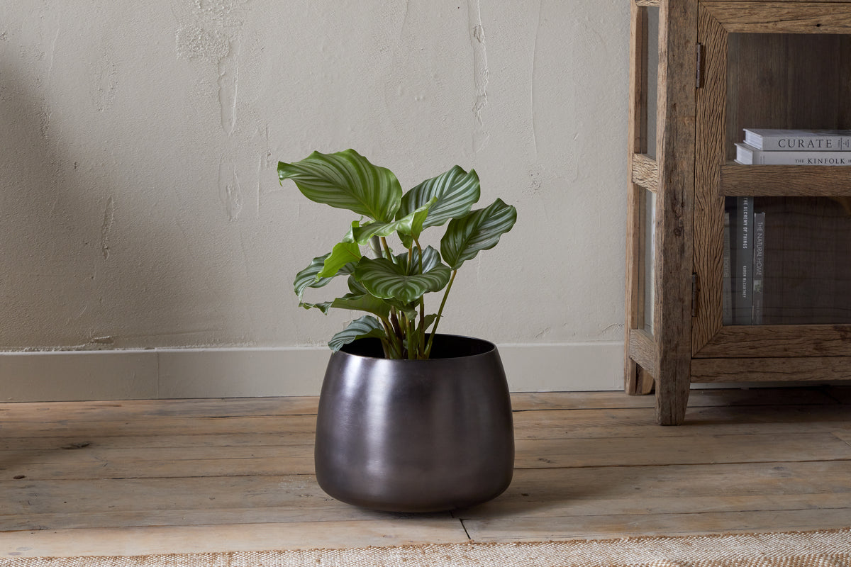 Pot de fleurs Maliki - Bronze vieilli