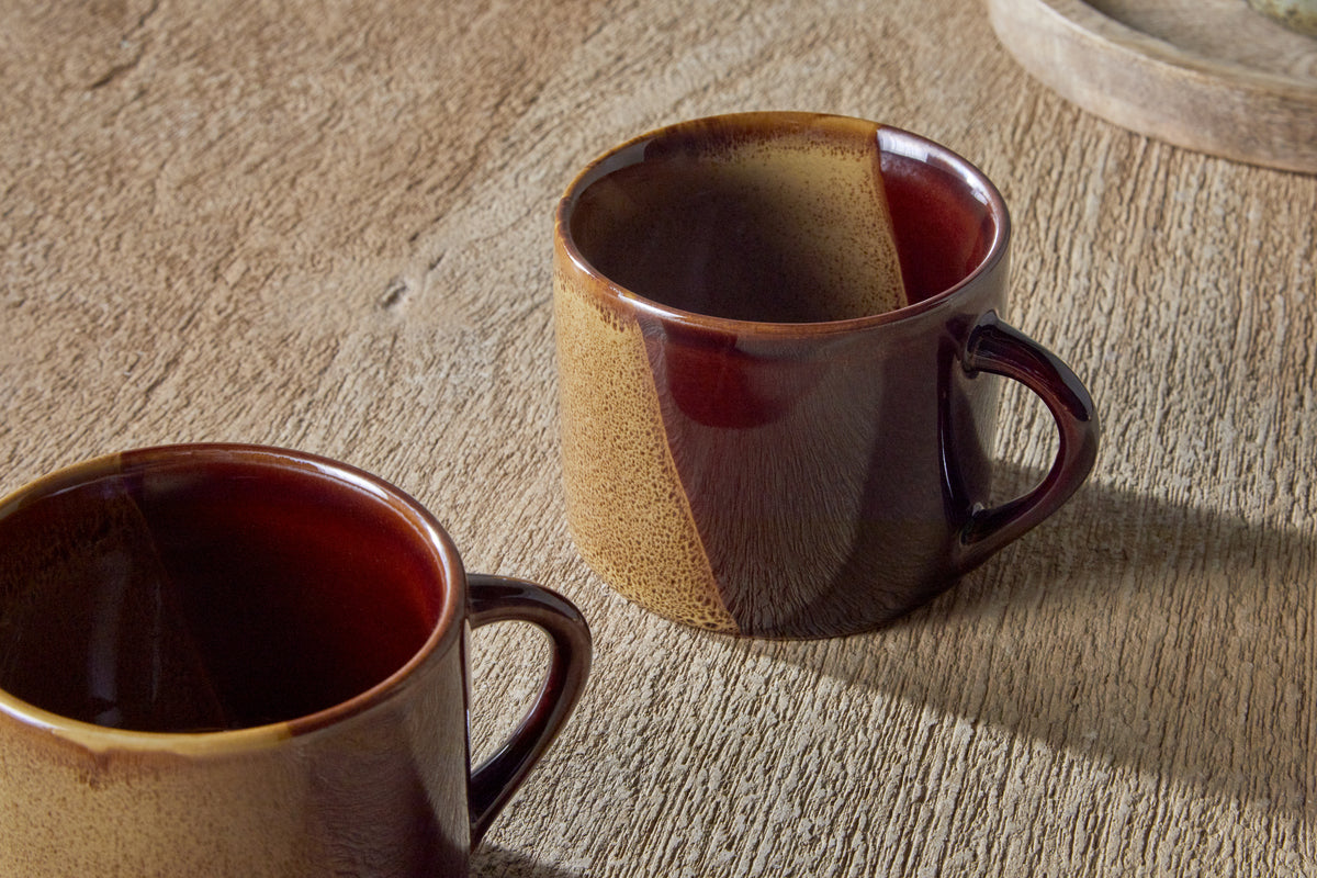 Mugs Naav - Moutarde - Petit format (lot de 2)