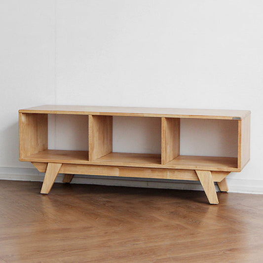 Meuble TV / présentoir Diana NEW YORK HILTON en bois dur nordique (noyer / couleur naturelle)