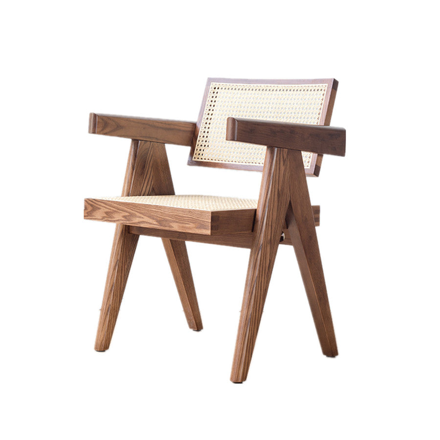 Fauteuil en bois massif Atticus