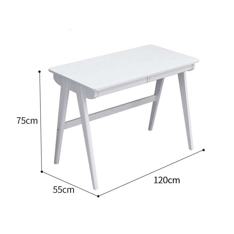 Bureau Juliana Kyoto Japonais Scandinave Bois Massif