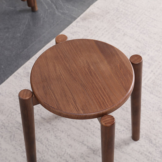 Tabouret scandinave DAMIAN en bois massif nordique