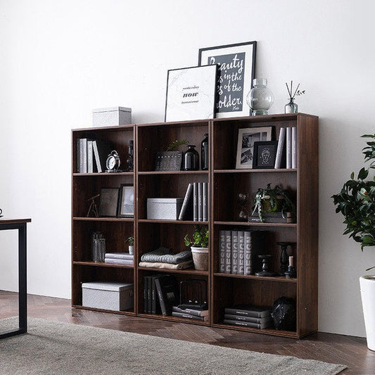 Christina NEW YORK HILTON Bibliothèque scandinave en bois dur massif