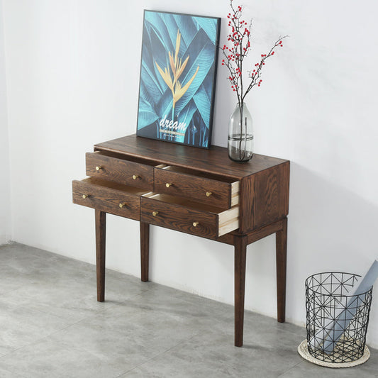 Console Joanna RITZ, commode à tiroirs, meuble d'entrée de style américain