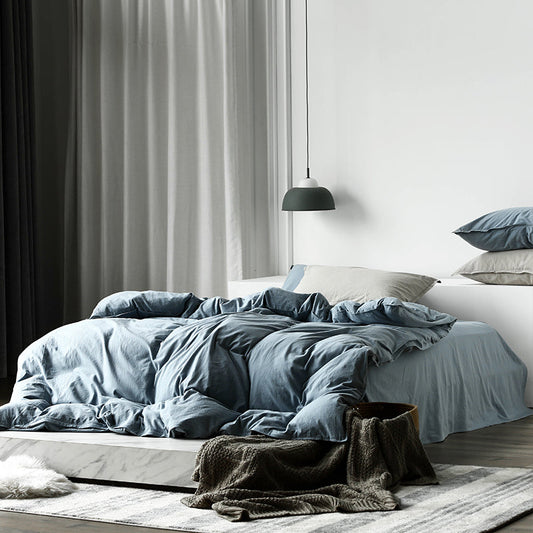 Ensemble de draps en coton Gardenhire 4 pièces