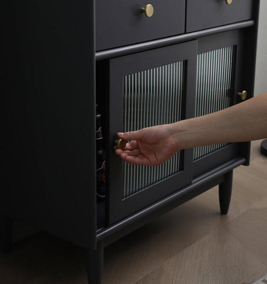 Buffet scandinave ADELAIDE en bois massif (4 couleurs, 2 tailles)