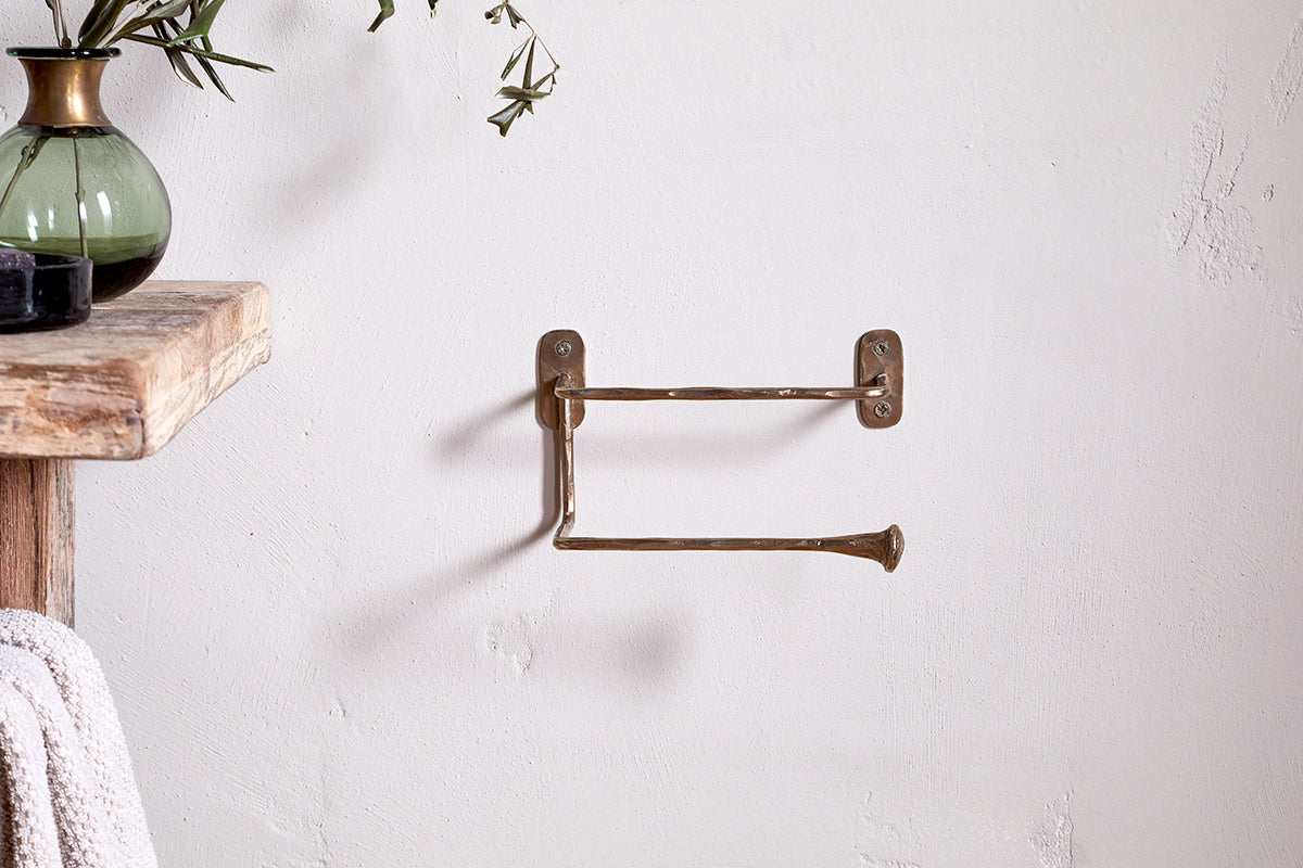 Porte-rouleau de papier toilette Olani - Laiton antique