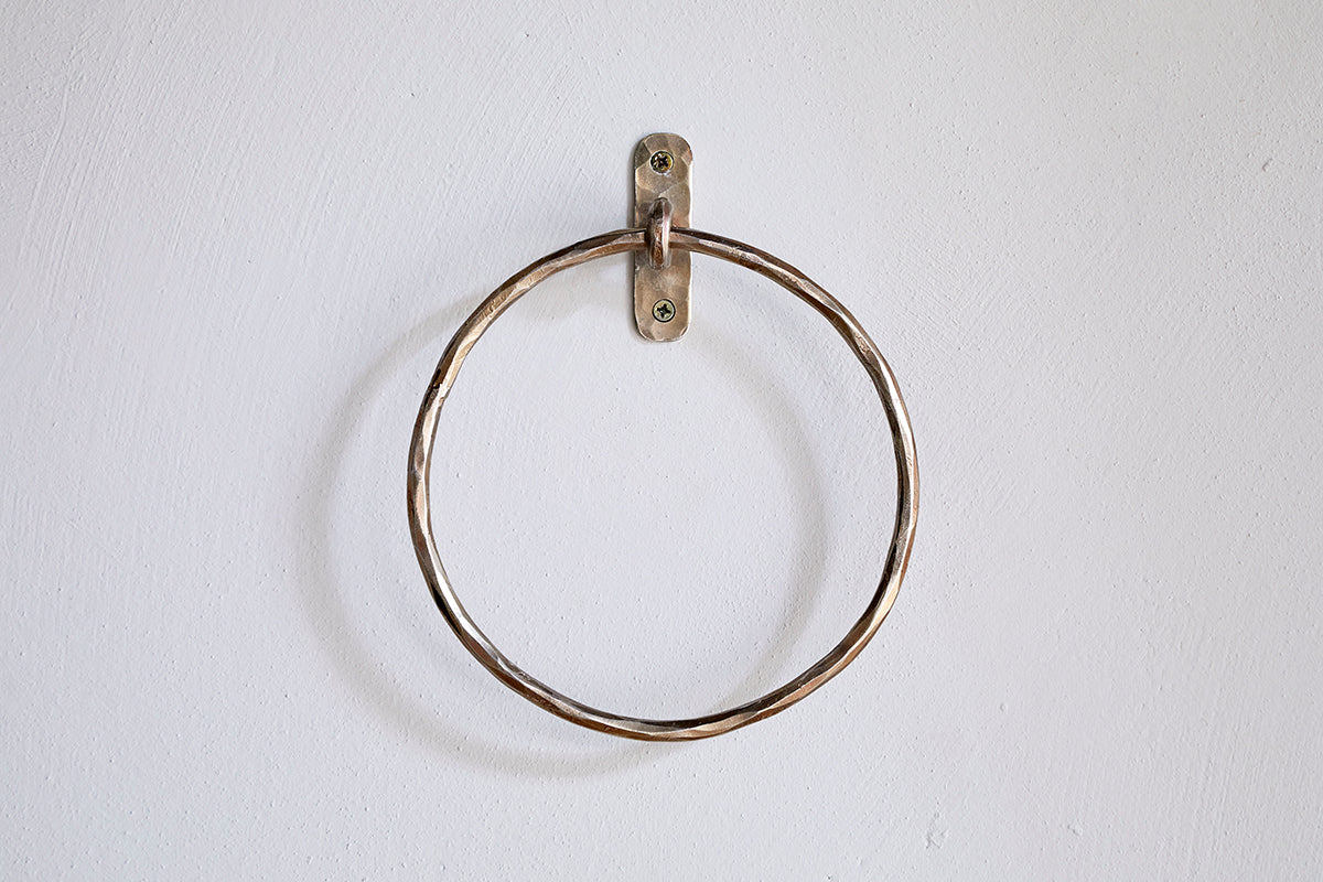 Anneau porte-serviettes Olani - Laiton antique