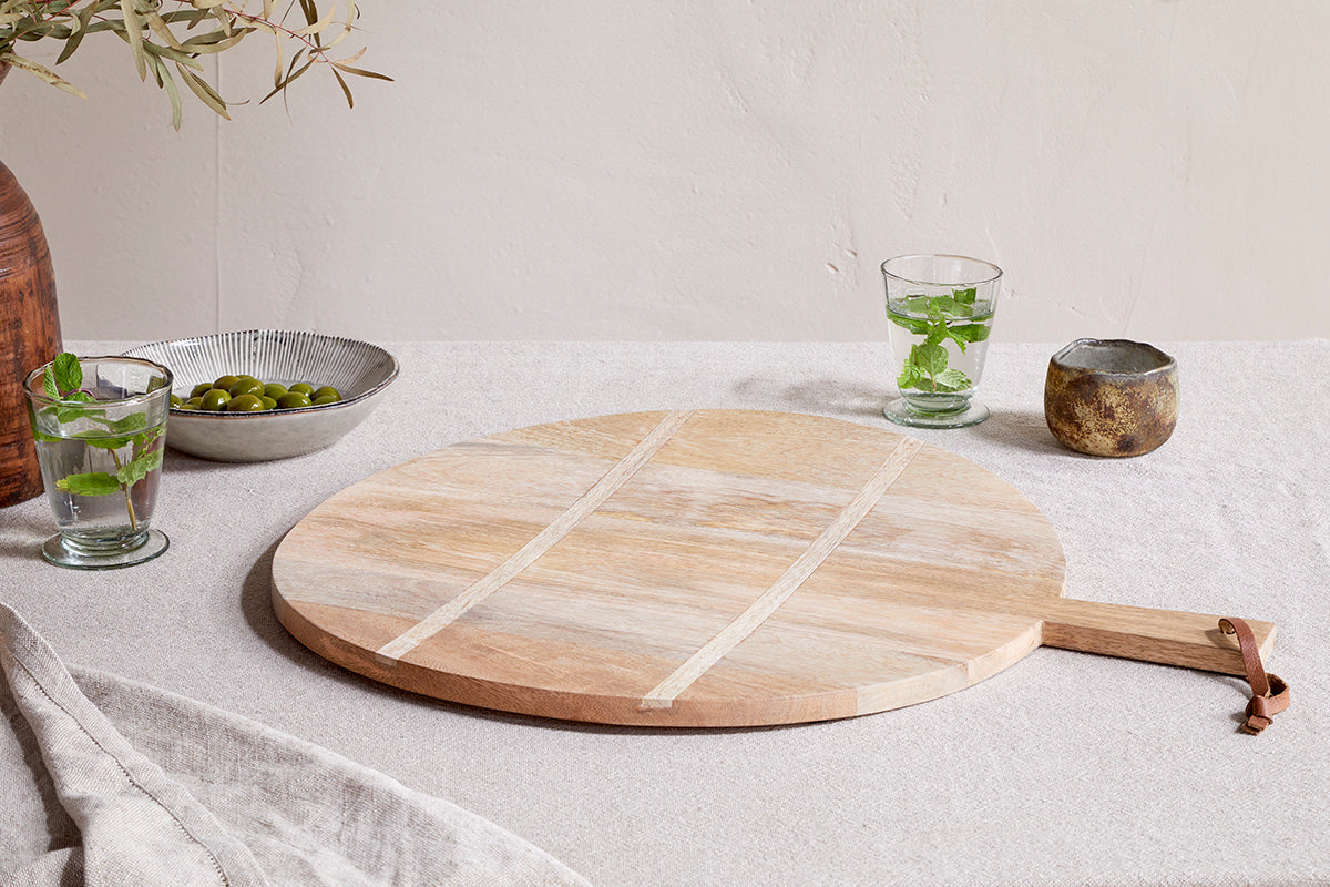 Planche à pizza à panneaux Pijja - Naturel