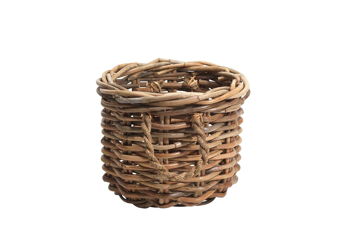 Panier épais en rotin