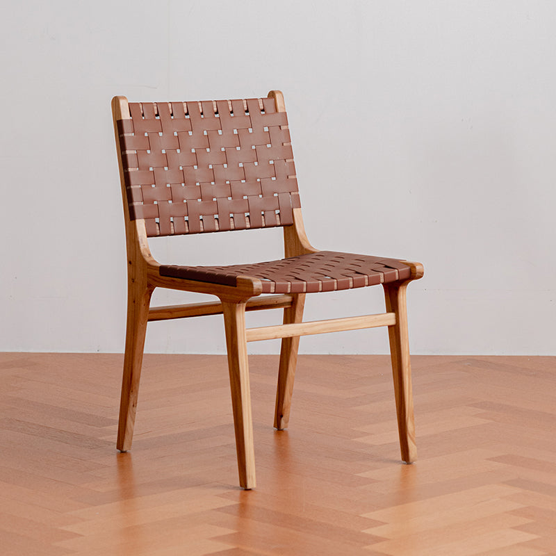 Chaise de salle à manger en similicuir Bloxham