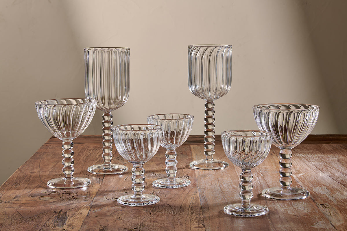 Verre à champagne Santosa - Transparent (Ensemble de 2)