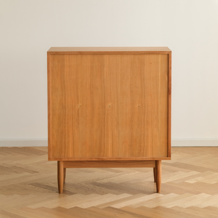 Bibliothèque et armoire en bois Garlyn