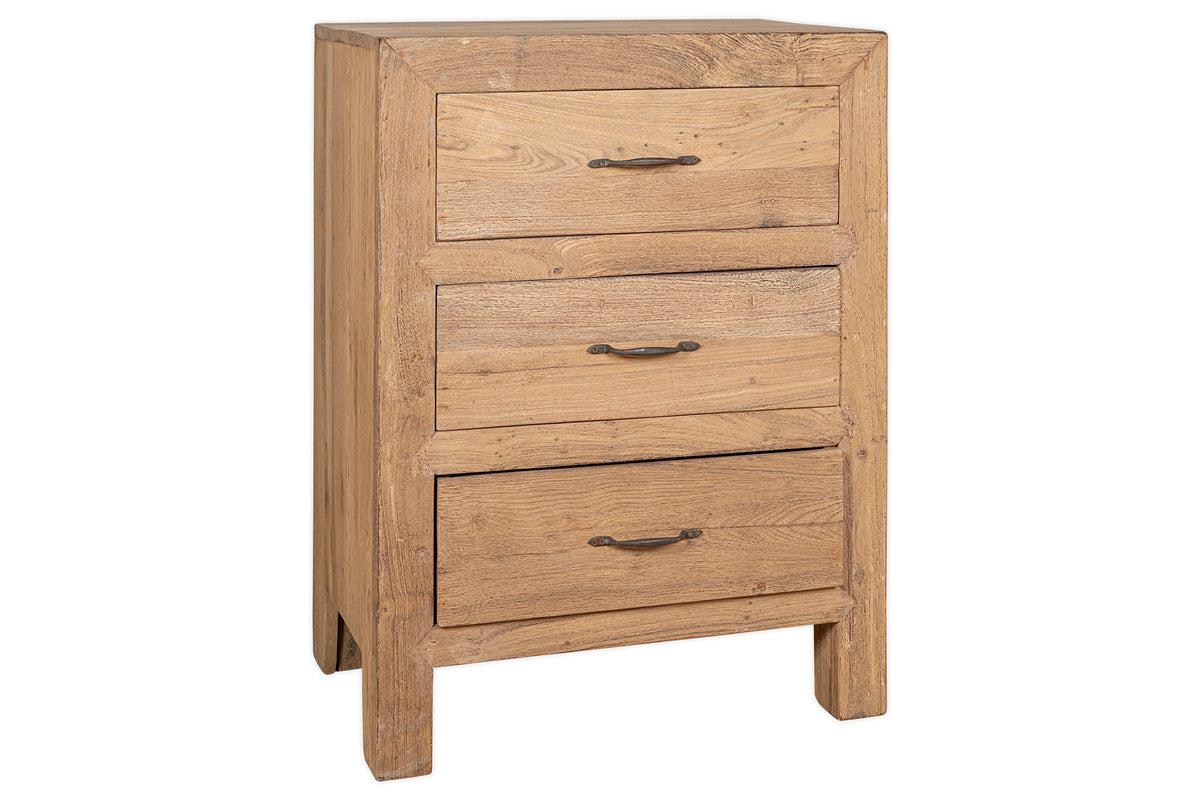 Commode Iya en bois recyclé - Naturel - Petit