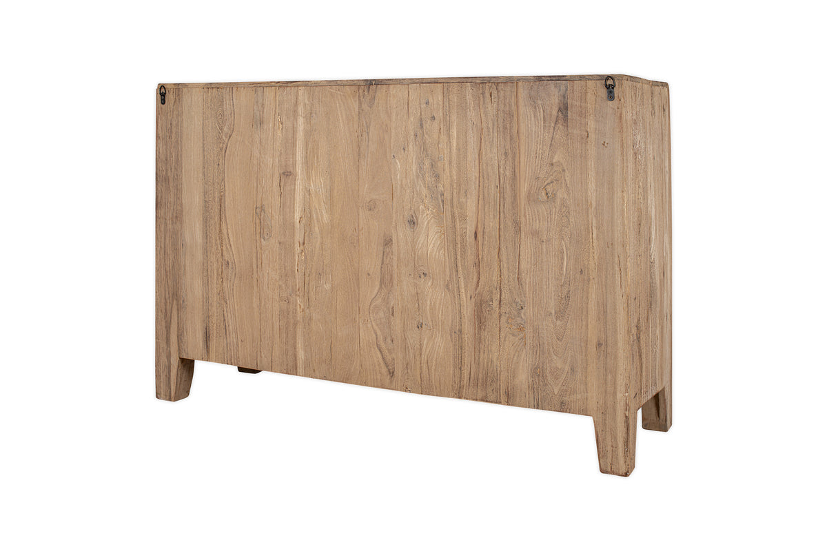 Commode Iya en bois recyclé - Naturel - Grande