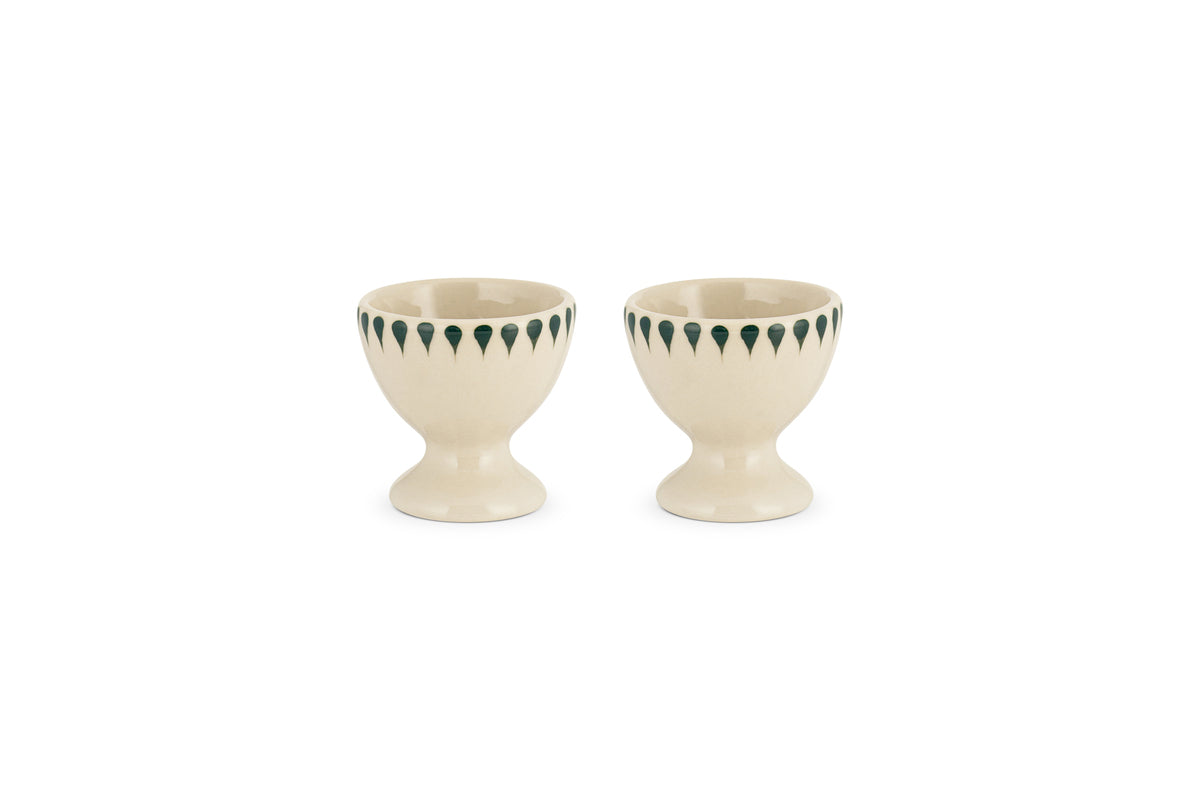 Coquetiers Juniper Drop - Crème et genièvre (lot de 2)