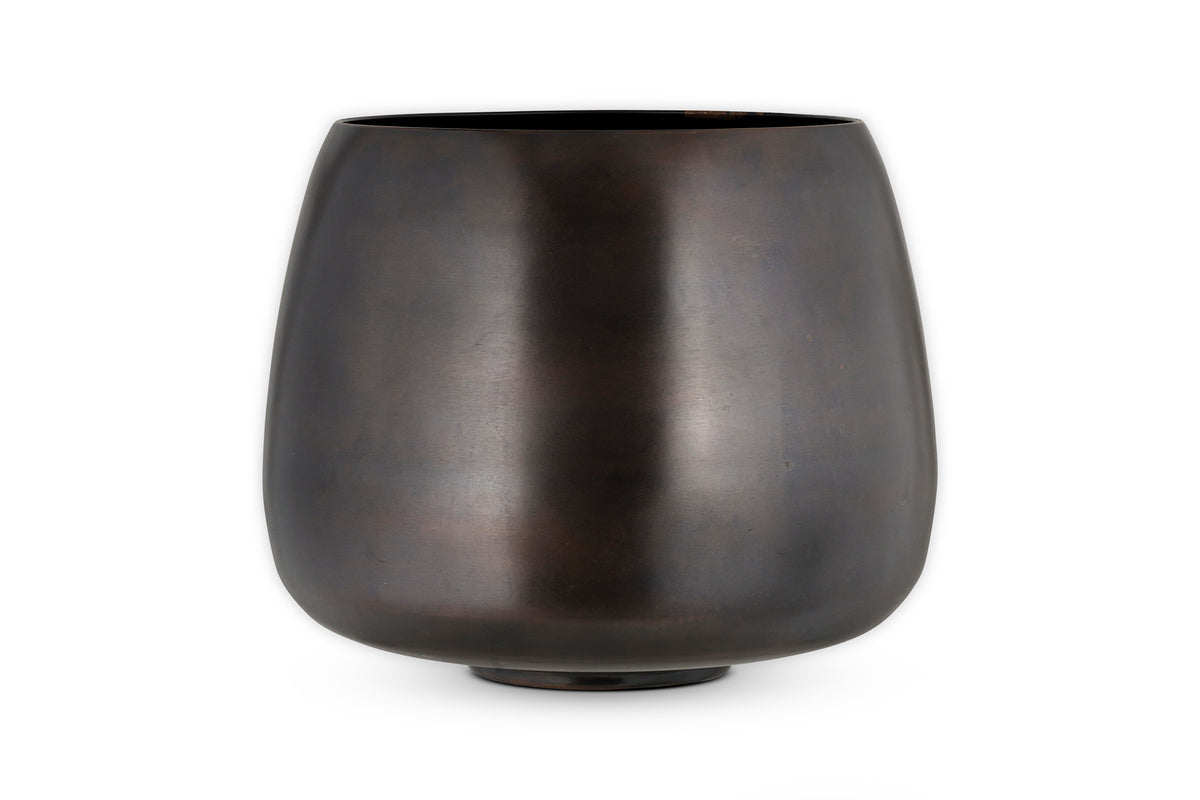 Pot de fleurs Maliki - Bronze vieilli