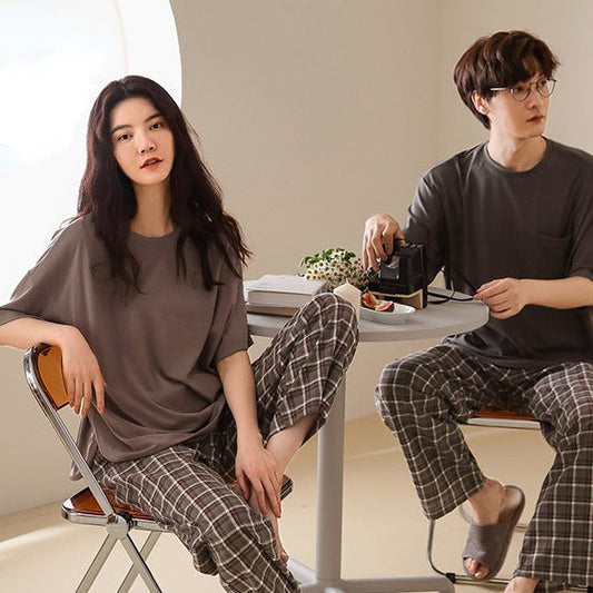 Ensemble pyjama pour couple Abeer