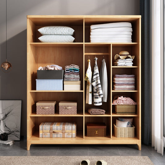 Armoire nordique moderne en bois massif CARSON