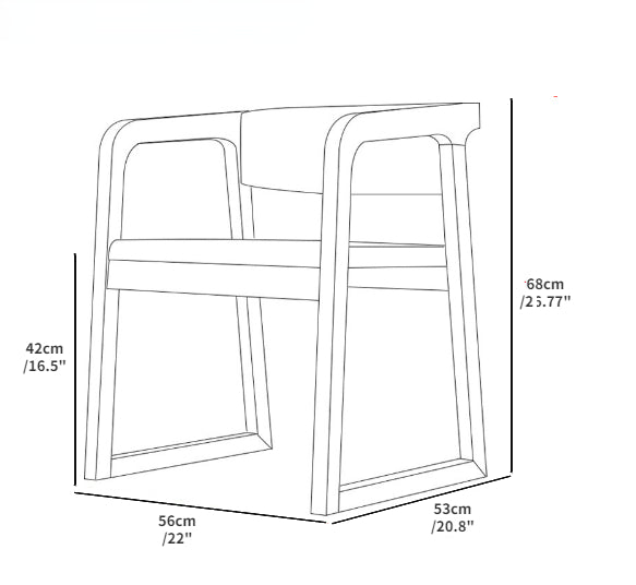 Fauteuil en bois massif Keiper (lot de 2)
