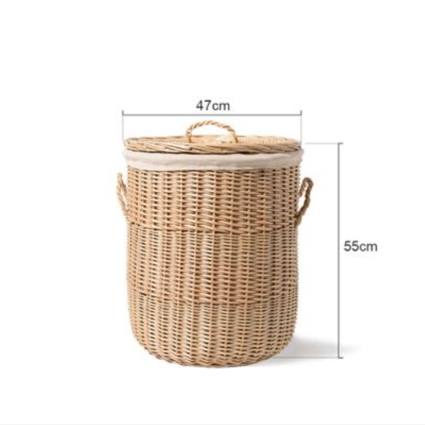 Panier à linge en rotin Griffin (lot de 3)