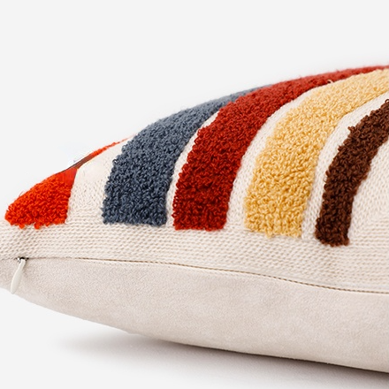 Coussin arc-en-ciel Bungalow