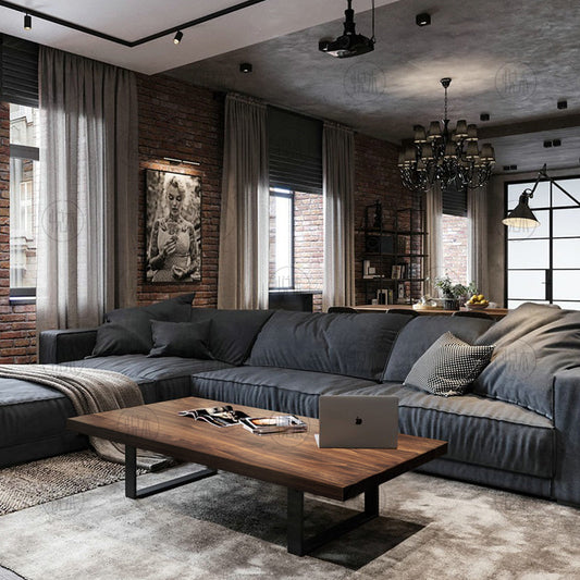 Table basse BRIDGET RADISSON Scandinave Nordique Japon Bois massif