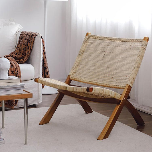 Chaise pliante en rotin Malcolm