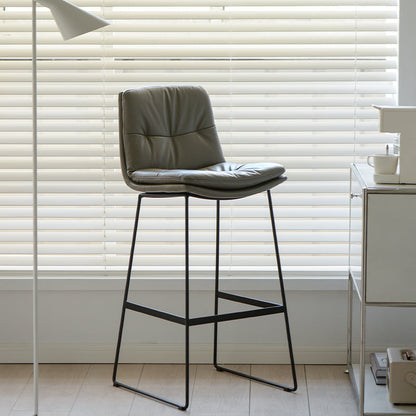 Tabouret de bar en métal Evelin (lot de 2) 