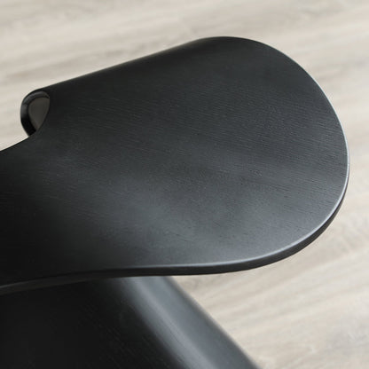 Tabouret court créatif en bois massif Bucholz 