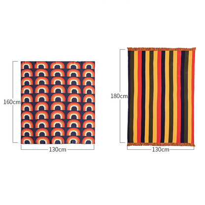 Couverture géométrique Bohême de Ghislain