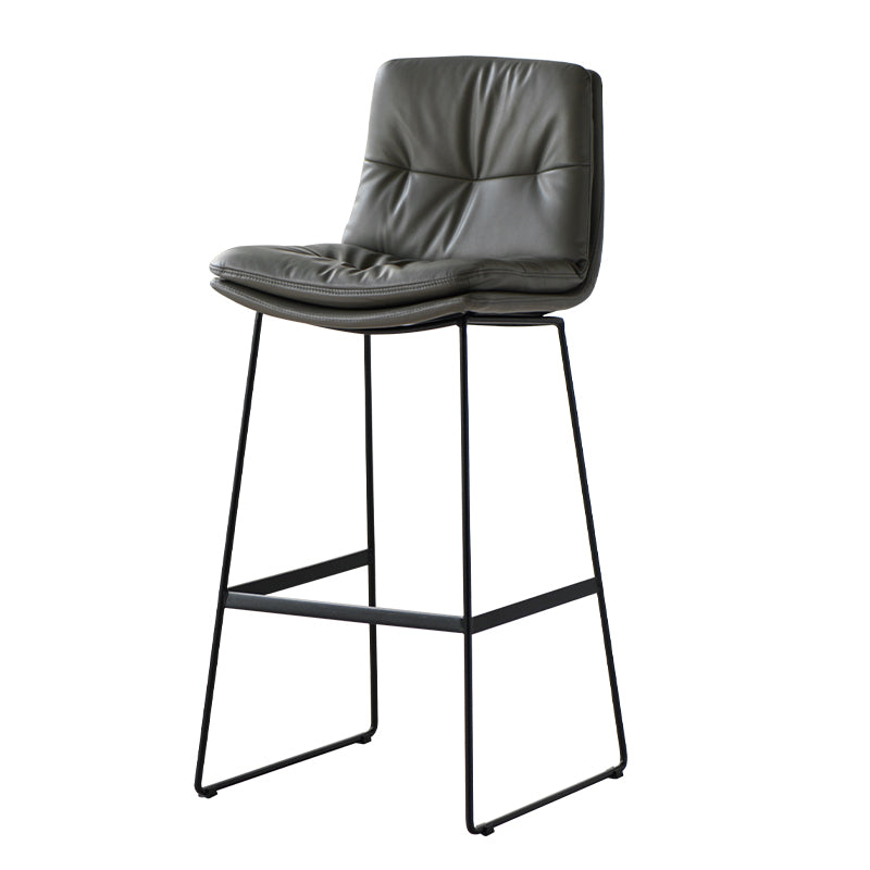 Tabouret de bar en métal Evelin (lot de 2) 